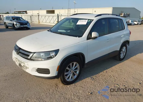2018 Volkswagen Tiguan Limited 2.0T z USA, uszkodzony, nr VIN WVGBV7AX9JK003009